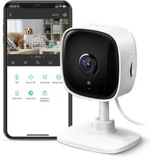 Tapo Spot Camera Indoor Security 1080P Monitor 1 Pack White Screen