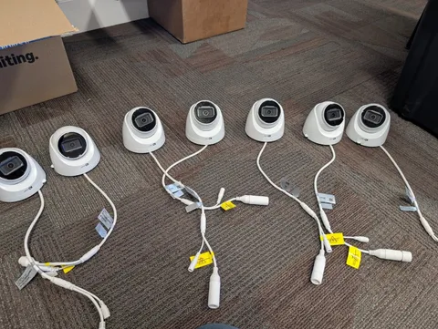 Quantity 1 IPEL-E80F-IRW2 8MP IP Indoor/Outdoor Mid-Size Eyeball Dome PoE Camera