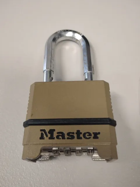 Master Lock Combination Lock, Heavy Duty Weatherproof Padlock