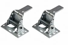 Garage Door Auto Latch Striker Spring Latch Lock for Garage Door Lock (2pcs)