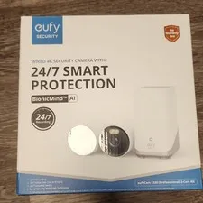 eufy Security eufyCam E330 (Professional) Wired 4K 2-Cam Kit Wi-Fi Alexa