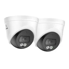 SANNCE 2x 4K Audio Recording PoE Security Camera IP Network Outdoor Night Vision