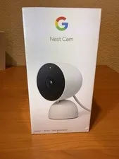 NEW Google Nest Cam Indoor Wired 2nd Gen Security Camera 1080p HDR Snow Sealed