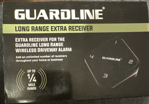 Guardline 1/4 Mile Long Range Driveway Wireless Alarm [1 Receiver] - Outdoor