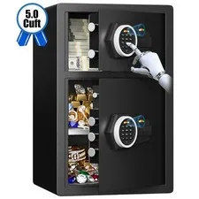 New Anti-theft Home Safe, Safe Box With Deposit Slot & Dual Alarm System