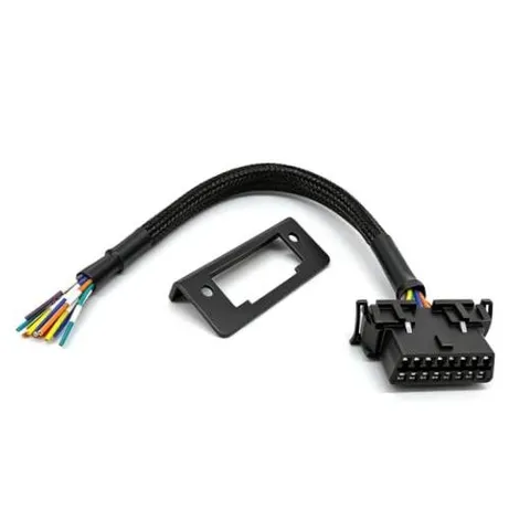 OBD2 J1962 Female to Open Pigtail Cable Bracket 16PIN OBDII Port 1 PC