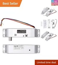 Electric Drop Bolt Lock, Fail-Secure with Time Delay, 12V DC Electronic Lock ...
