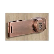 3" Household Cabinet Lock Keyless 3-Digit Password Combination Hasp Latch Lock