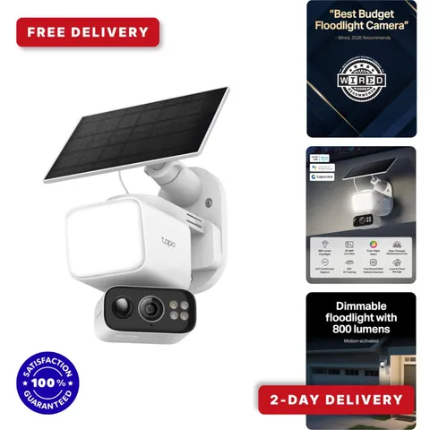Tapo C615F KIT 2K Outdoor Pan/Tilt Wireless Floodlight Security Camera