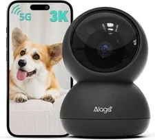 Alaga 3K Indoor Security Camera 360 Pan Tilt AI Motion Detection Night Vision