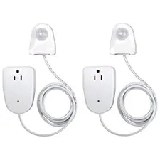 Motion Sensor Outlet Lights, 2 Pack - Indoor Plug-In Control