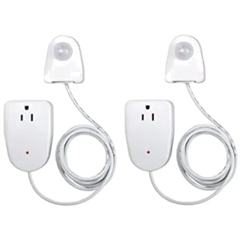 Motion Sensor Outlet Lights, 2 Pack - Indoor Plug-In Control