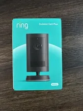 Ring Outdoor Cam Plus, Battery (newest model), Black, Brand New Sealed!
