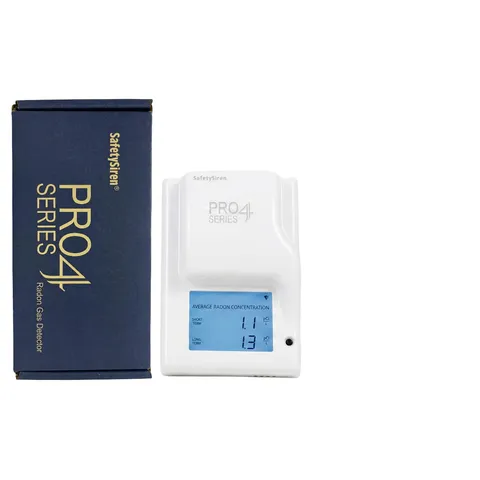 Safety Siren Pro4 Plug-In Radon Detector Continuous Radon Gas