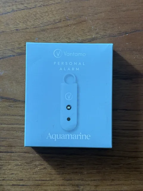 Personal Alarm for Women, Extra Loud Double Speakers, Aquamarine