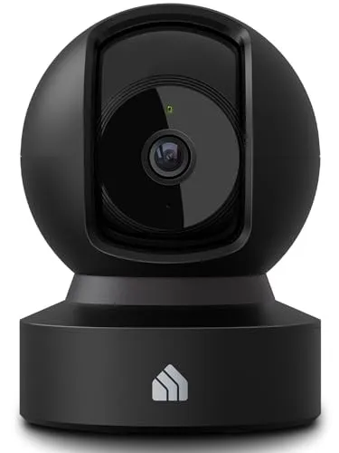 KASA SMART 1080P INDOOR PAN/TILT WIRED SECURITY CAMERA - EC71 - BLACK