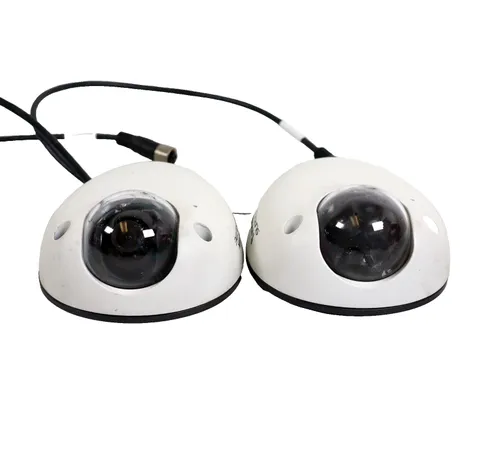 LOT OF 2 BROKEN CAMERA HOUSING - Vivotek MD8531H-F3 Outdoor Dome Security Camera