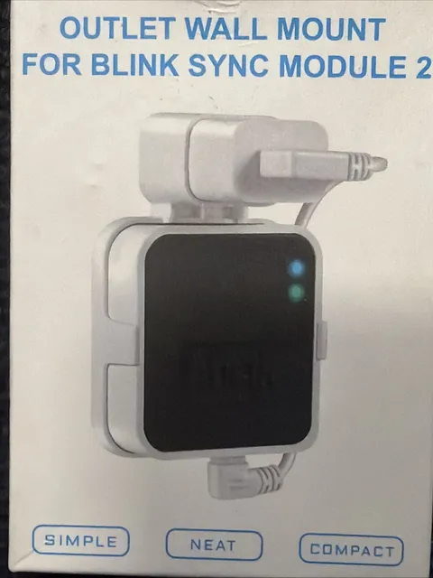 Blink Sync Module Wall Outlet Mount Module 2