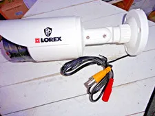 Lorex MC7711 Night Vision White Security Camera w/ BNC Cable -Previously Owned
