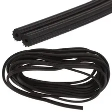 Window Screen Repair Kit Thermoplastic Rubber Black Spline for Door Use