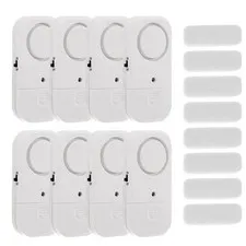Window and Door Alarm for Kids Safety, 8 Pack Personal Security for Pool, Bur...