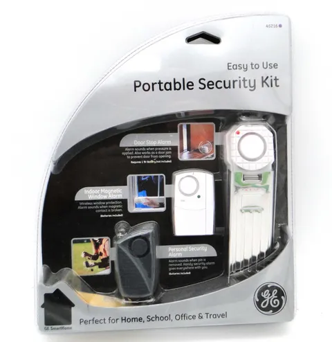 General Electric Portable Security Kit, Home/School/Travel Security