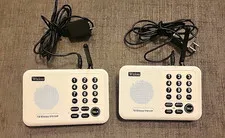 Wuloo WL-666 Wireless Intercom 2 Pack 1 Mile Range 10 Channel VOX Monitor