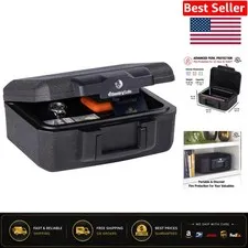 Versatile Fireproof Safe with Key Lock - Protect Your Valuables Effortlessly