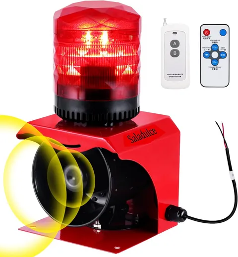 Industrial Strobe Alarm Outdoor Alarm Siren and Strobe SF512 Emergency Warning L