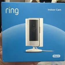 Ring Indoor Cam 2nd Gen (B0B6GLQJMV) Wi-Fi 1080p FHD Indoor Camera - White