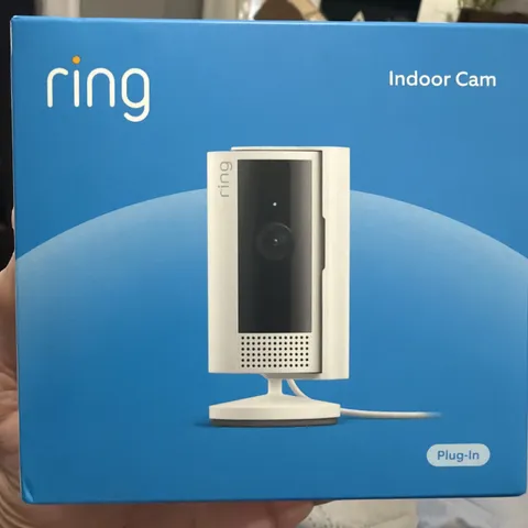 Ring Indoor Cam 2nd Gen (B0B6GLQJMV) Wi-Fi 1080p FHD Indoor Camera - White