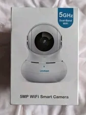 Litocam 5MP WiFi Smart Camera ~ 5G Dual Band WiFi ~ Brand New In Sealed Box 