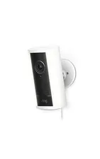 Ring Spotlight Cam Pro, Plug-in (newest model) Retinal 4K White Plug In