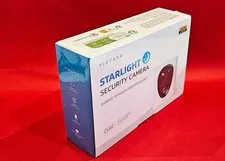 **NIB** Virtavo STARLIGHT 1080p Security Camera Wireless Outdoor Battery Powered
