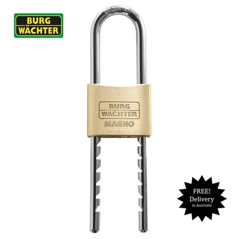 Burg Wachter Adjustable Shackle Padlock-50mm Keyed Alike Padlocks-FREE POSTAGE