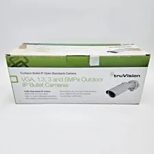 TruVision TVC-M3245E-2M-N 3.0MP Outdoor IP WDR Bullet Security Camera Open Box