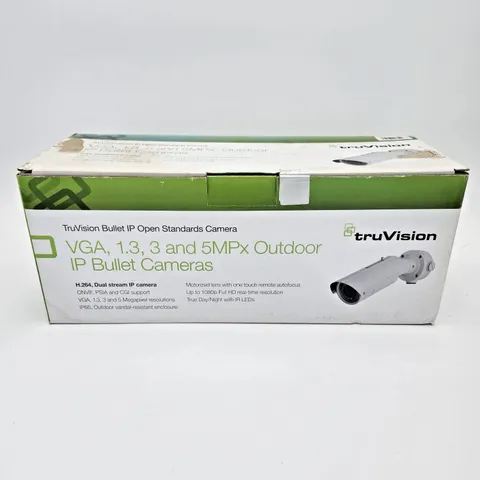 TruVision TVC-M3245E-2M-N 3.0MP Outdoor IP WDR Bullet Security Camera Open Box