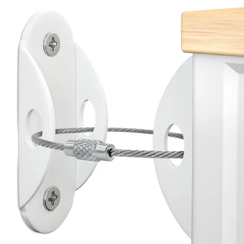 Anclajes para muebles (paquete de 10) a prueba de bebés, correas para muebles