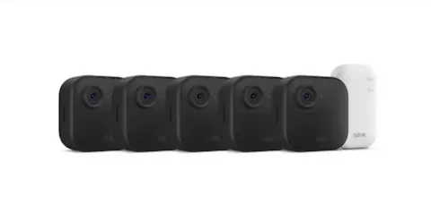 Blink Outdoor 4 (4th Gen) Battery Powered System w/ Sync module 5 camera System