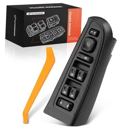 15883320 Front Driver Side Door Lock Master Power Window Switch & Bezel