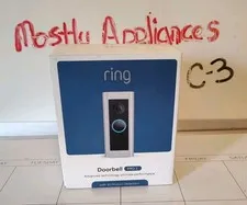 NEW Ring Pro 2 Video Doorbell with 3D Motion - Satin Nickel