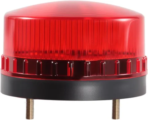 Industrial round Beeper Warning Light D-5061-J Red AC 110V-120V 75Db Flashing