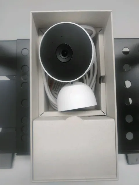 Google Nest Cam 3rd Gen Indoor Security Camera Wired Motion Detection - White