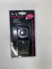 Damsel In Defense Step Off Door Alarm 120 Decibel Motion Sensor Adjustable New