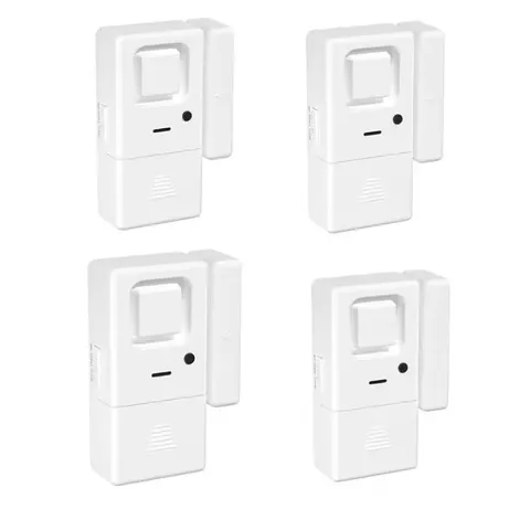 Wireless Plug-In Door Window Alarms Adjustable Volume Chime/Alarm Door Window Al