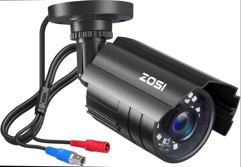 ZOSI 1080P HD TVI Security Camera for Home Office Surveillance CCTV System, 2MP