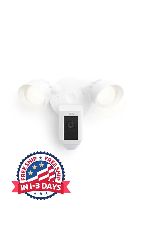 Seguridad exterior para el hogar o negocio con cámara HD 1080p activada por movi