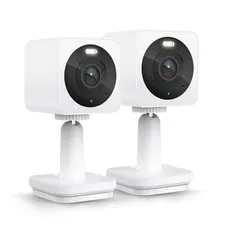 WYZE Cam OG 2-Pack Indoor Outdoor Security Cameras 1080p Color Night Vision