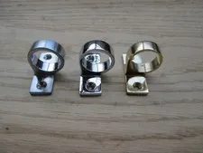 QUALITY POLISHED CHROME/BRASS  WINDOW SASH EYE RING PULL LIFT