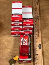 American Lock Padlock Solid #1105R Zen Series  Alum Red 2 Keys 1 1/2 Lot of 8